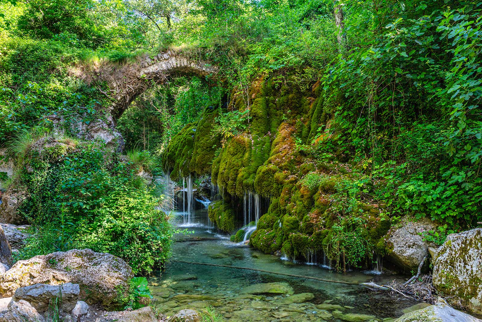 Cascate Capelli di Venere - Casaletto Spartano