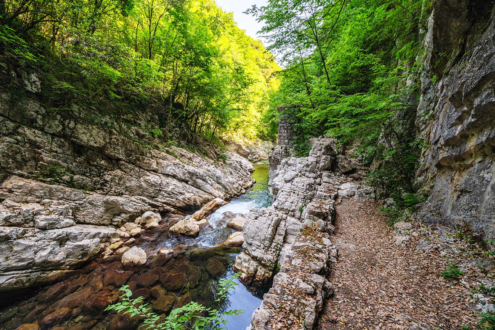 Gole sul fiume Calore